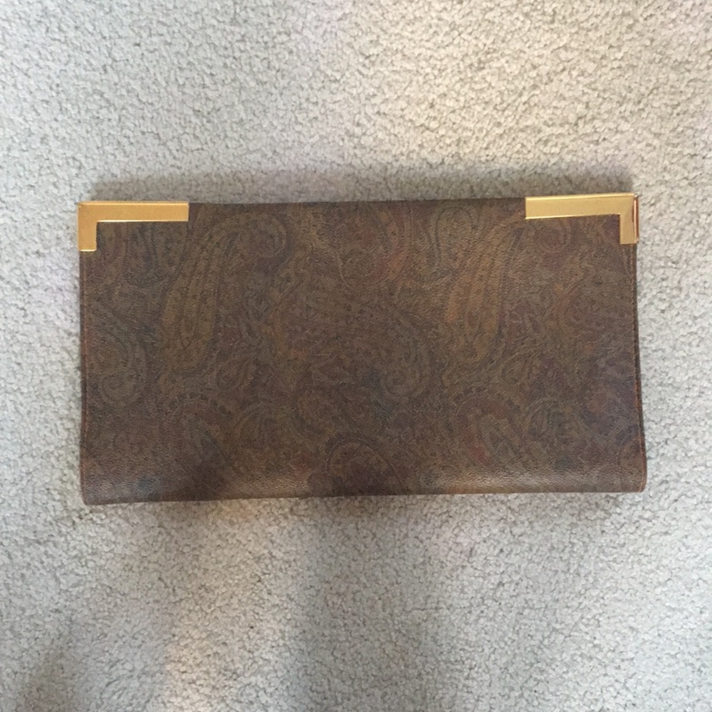 Large Paisley Unisex Clutch